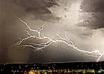 � M. Wagner; Blitze �ber Stuttgart 13./14.06.2001, Ausschnitt