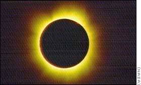 � NASA; Totale Sonnenfinsternis �ber Afrika am 21.06.2001