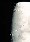 � S. Bergthal; Mond, Schiefspiegler 150/3000 bei 3000 bzw. 6000 mm Brennweite auf Agfa CT 100.